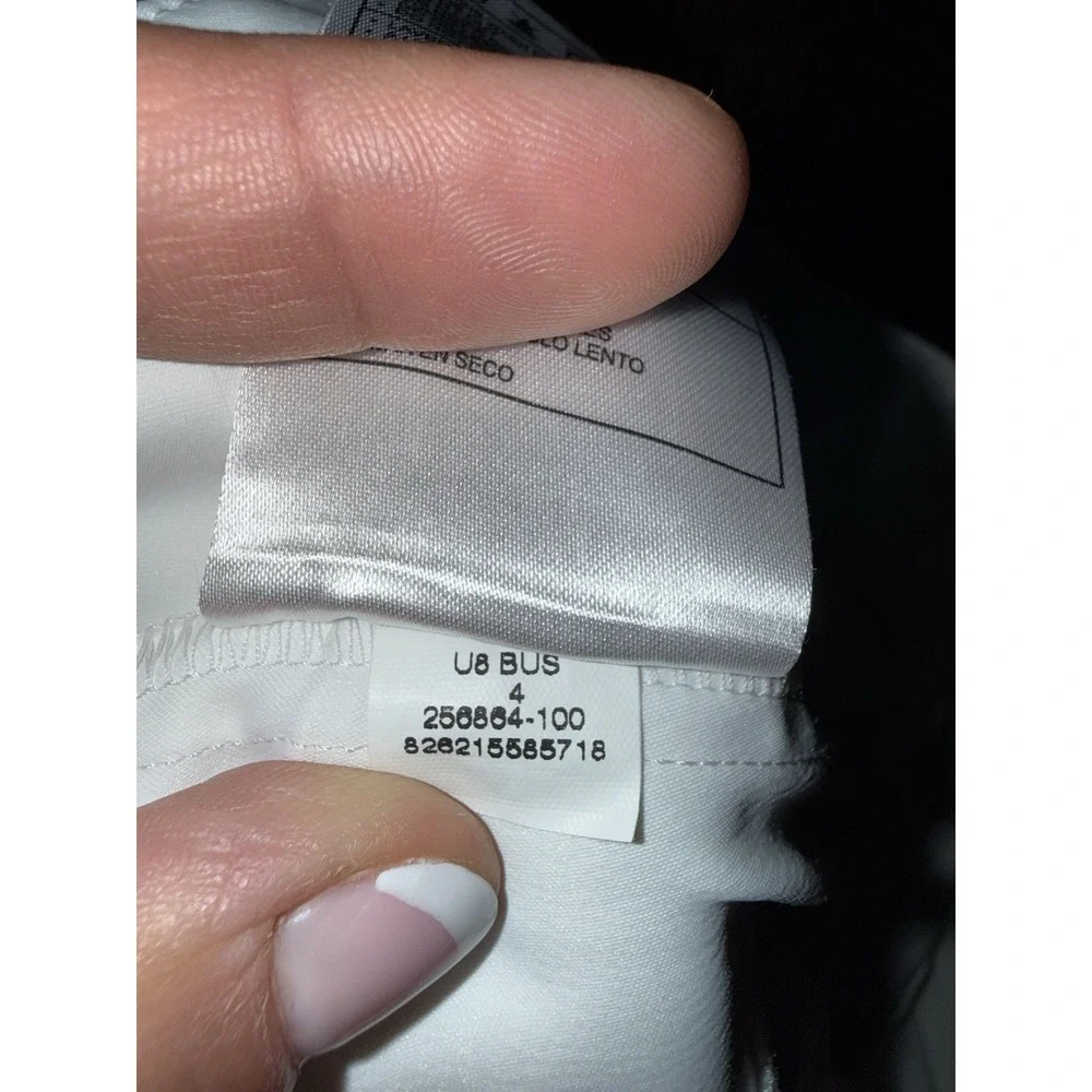 Nike‎ Golf Fit Dry Athletic Bermuda Shorts Women's Sz 4 Lot White Green